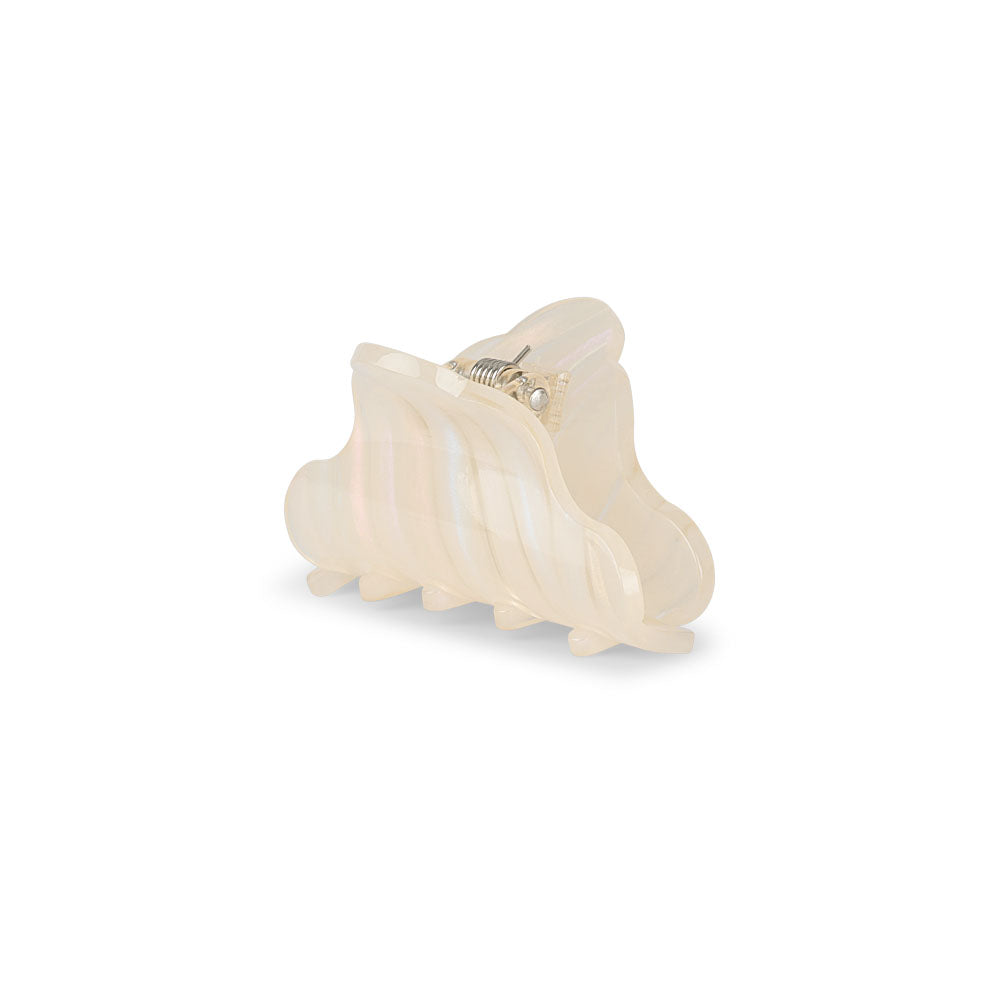 Lene Bow Mini hårklemme - Cream